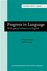 Book cover of Progress in Language by Otto Jespersen