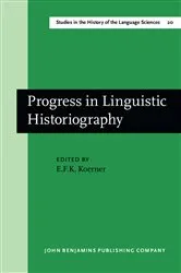 Book cover of Progress in Linguistic Historiography by E.F.K. Koerner