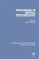 Book cover of Progress in Social Psychology by Martin Fishbein