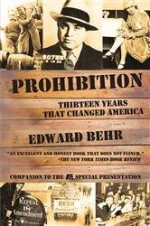Book cover of Prohibition by Edward Behr