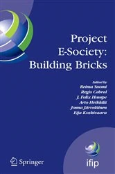 Book cover of Project E-Society: Building Bricks by Reima Suomi