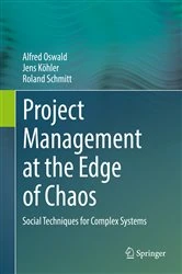Book cover of Project Management at the Edge of Chaos by Alfred Oswald