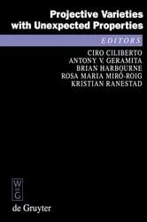 Book cover of Projective Varieties with Unexpected Properties by Ciro Ciliberto