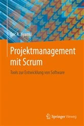 Book cover of Projektmanagement mit Scrum by Eric A. Nyamsi