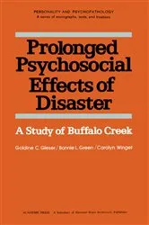 Book cover of Prolonged Psychosocial Effects of Disaster by Goldine C. Gleser