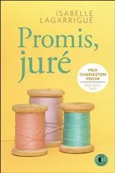 Book cover of Promis, juré by Isabelle Lagarrigue