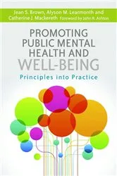 Book cover of Promoting Public Mental Health and Well-being by Unknown