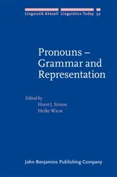 Book cover of Pronouns – Grammar and Representation by Horst J. Simon