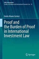 Book cover of Proof and the Burden of Proof in International Investment Law by Unknown