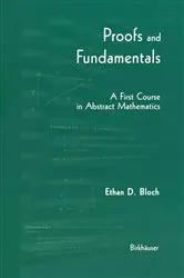 Book cover of Proofs and Fundamentals by Ethan D. Bloch