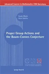 Book cover of Proper Group Actions and the Baum-Connes Conjecture by Guido Mislin