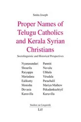 Book cover of Proper Names of Telugu Catholics and Kerala Syrian Christians by Unknown