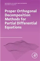 Book cover of Proper Orthogonal Decomposition Methods for Partial Differential Equations by Zhendong Luo