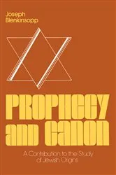 Book cover of Prophecy and Canon by Joseph Blenkinsopp