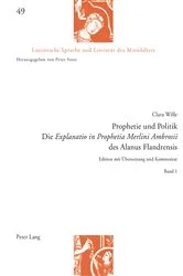Book cover of Prophetie und Politik by Peter Stotz