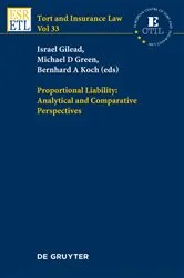 Book cover of Proportional Liability: Analytical and Comparative Perspectives by Israel Gilead