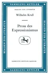 Book cover of Prosa des Expressionismus by Wilhelm Krull