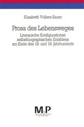 Book cover of Prosa des Lebensweges by Elisabeth Vollers