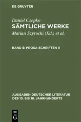 Book cover of Prosa-Schriften II by Unknown
