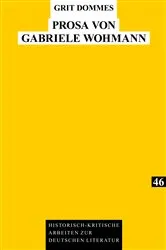 Book cover of Prosa von Gabriele Wohmann by Herbert Kraft