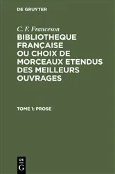 Book cover of Prose by Elizabeth Bishop