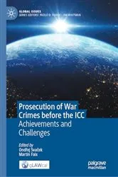 Book cover of Prosecution of War Crimes before the ICC by Ondřej Svaček