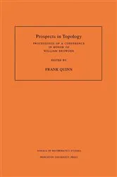 Book cover of Prospects in Topology by Frank Quinn