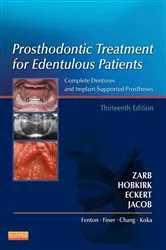 Book cover of Prosthodontic Treatment for Edentulous Patients (13th ed.) by Unknown
