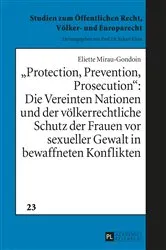 Book cover of «Protection, Prevention, Prosecution»: by Eckart Klein