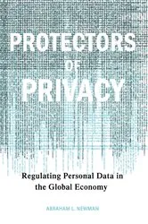 Book cover of Protectors of Privacy by Abraham L. Newman