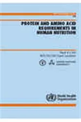 Book cover of Protein and Amino Acid Requirements in Human Nutrition by WHO