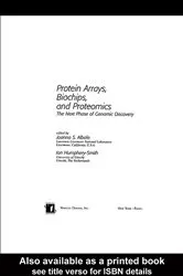 Book cover of Protein Arrays, Biochips and Proteomics by Joanna S. Albala