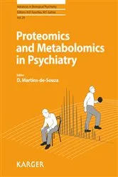 Book cover of Proteomics and Metabolomics in Psychiatry by D. Martins-de-Souza