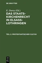 Book cover of Protestantischer Cultus by Unknown