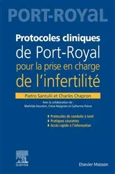 Book cover of Protocoles cliniques de Port-Royal pour la prise en charge de l'infertilité by Charles Chapron