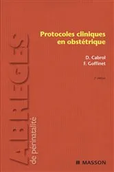 Book cover of Protocoles cliniques en obstétrique (3rd ed.) by Unknown