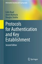 Book cover of Protocols for Authentication and Key Establishment (2nd ed.) by Colin Boyd