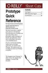 Book cover of Prototype Quick Reference by Scott Raymond