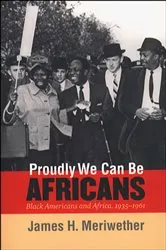 Book cover of Proudly We Can Be Africans by Unknown