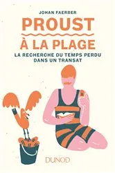 Book cover of Proust à la plage by Johan Faerber