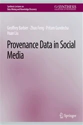 Book cover of Provenance Data in Social Media by Geoffrey Barbier