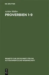 Book cover of Proverbien 1-9 by Achim Müller