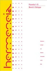 Book cover of Proverbs 1-15 by Bernd  U. Schipper
