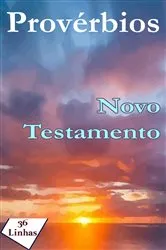 Book cover of Provérbios do Novo Testamento by 36Linhas