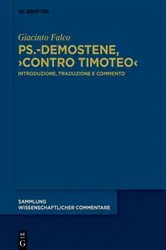 Book cover of Ps.-Demostene, ›Contro Timoteo‹ by Giacinto Falco