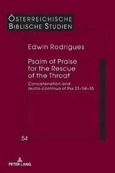 Book cover of Psalm of Praise for the Rescue of the Throat by Georg Braulik