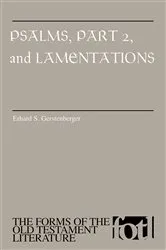 Book cover of Psalms, Part 2, and Lamentations by Unknown
