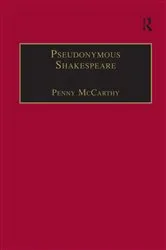 Book cover of Pseudonymous Shakespeare by Penny McCarthy