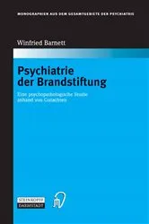Book cover of Psychiatrie der Brandstiftung by Winfried Barnett