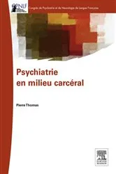 Book cover of Psychiatrie en milieu carcéral by Pierre Thomas